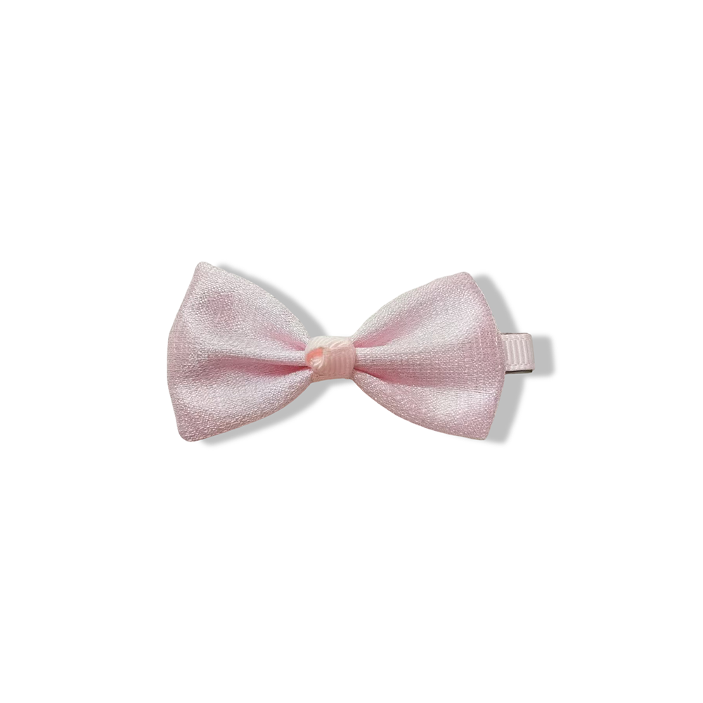 Girls Hair Sweet Bow Clip (Baby Pink)