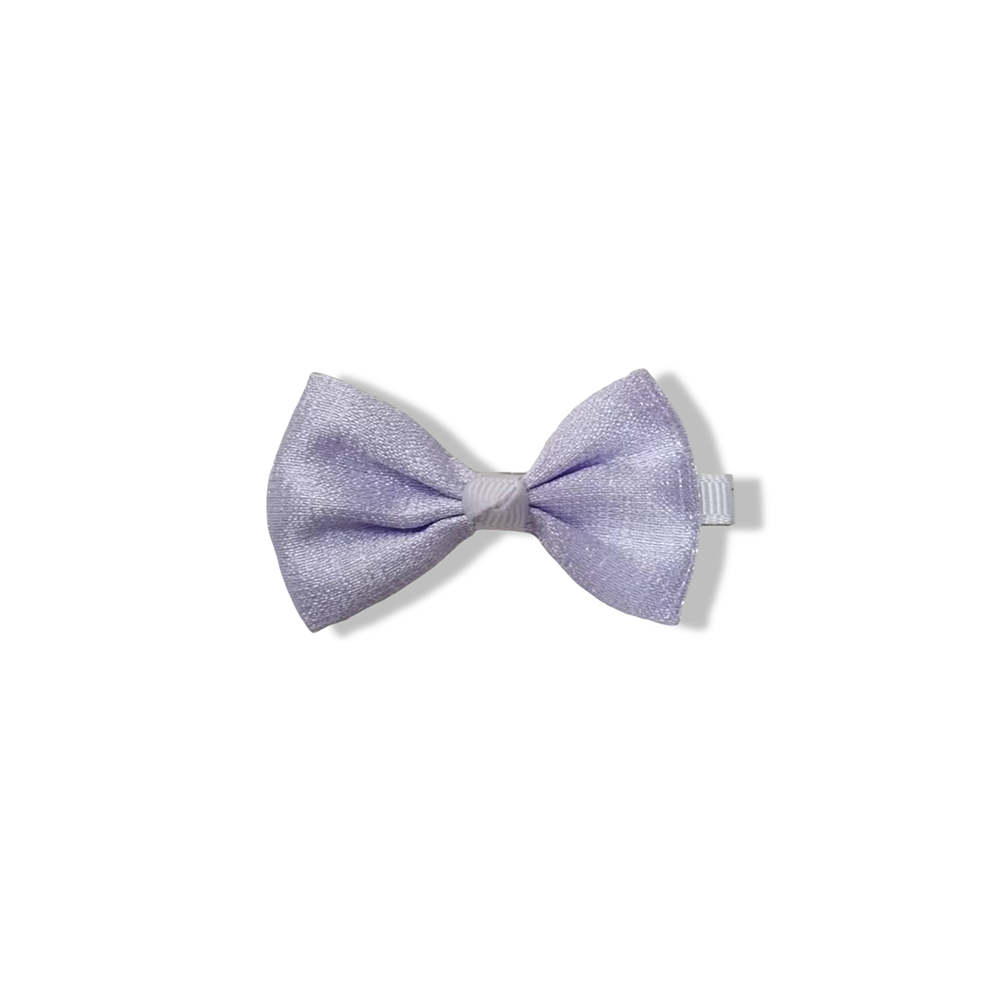 Girls Hair Sweet Bow Clip (Purple)