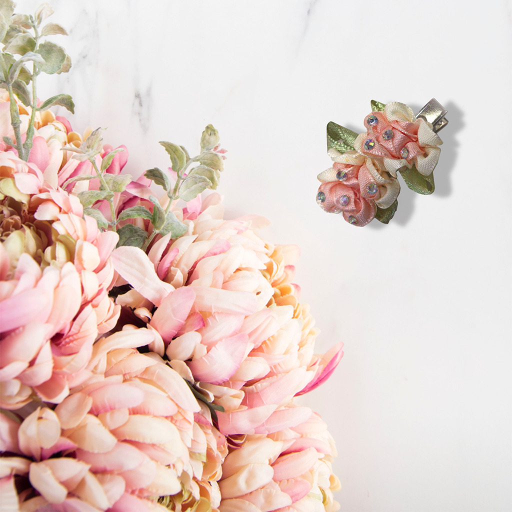 Flora Sparkle Hair Clip (Multicolour)