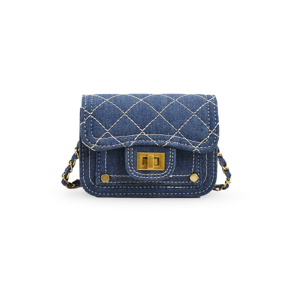 Coco Mini Crossbody Bag (Navy)