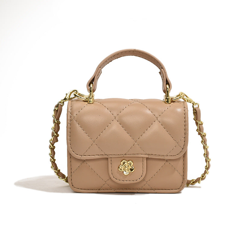 Coco Mini Handle Bag (Pale Brown)