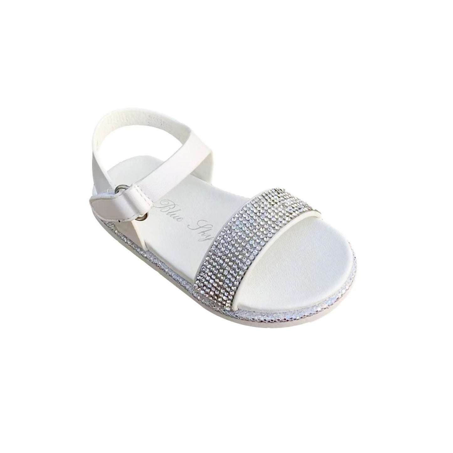 Girls Open-Toe Sandals in White