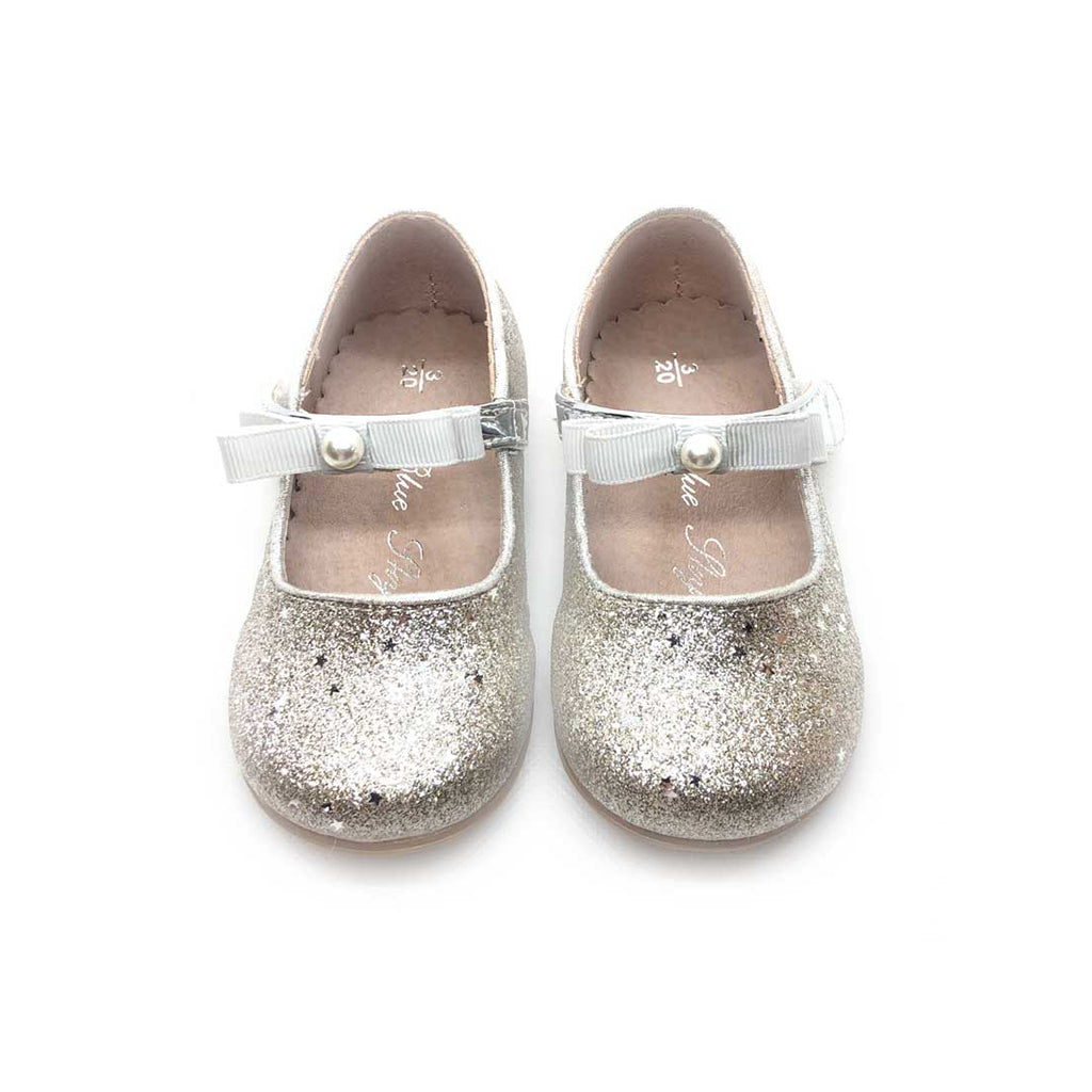 Girls Sparkle Shoes in Silver