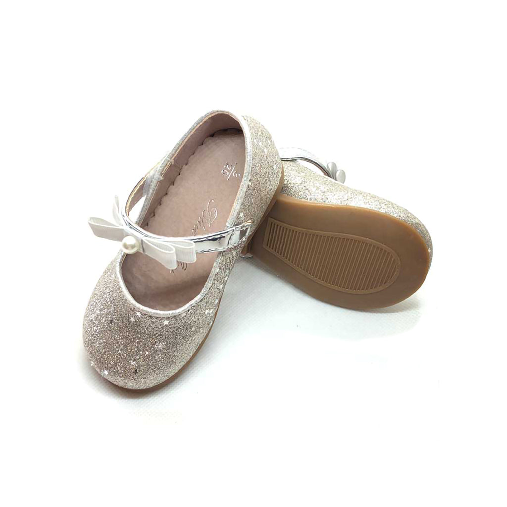 Girls Sparkle Shoes in Silver