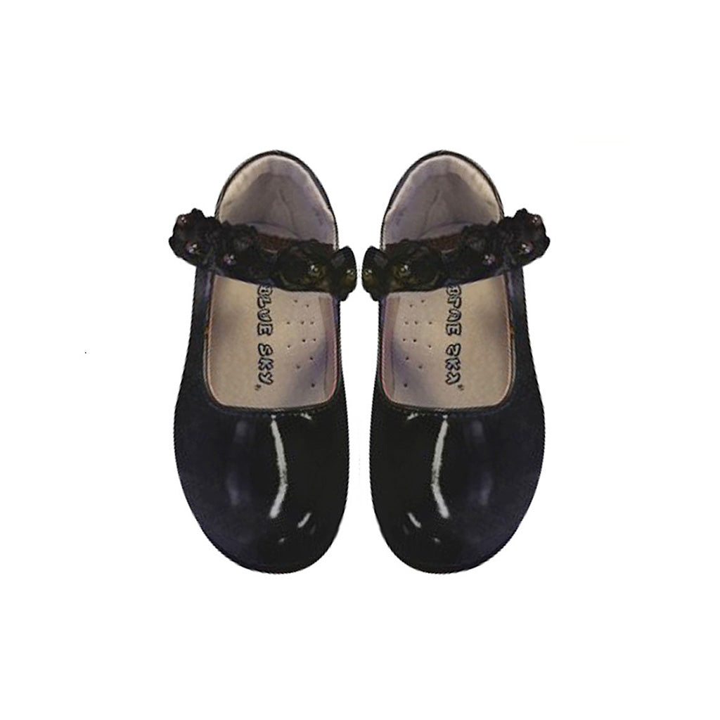 Girls Heel Shoes in Black