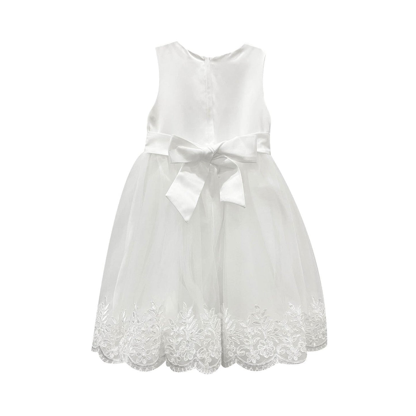 Classic Lace Dress in Ivory