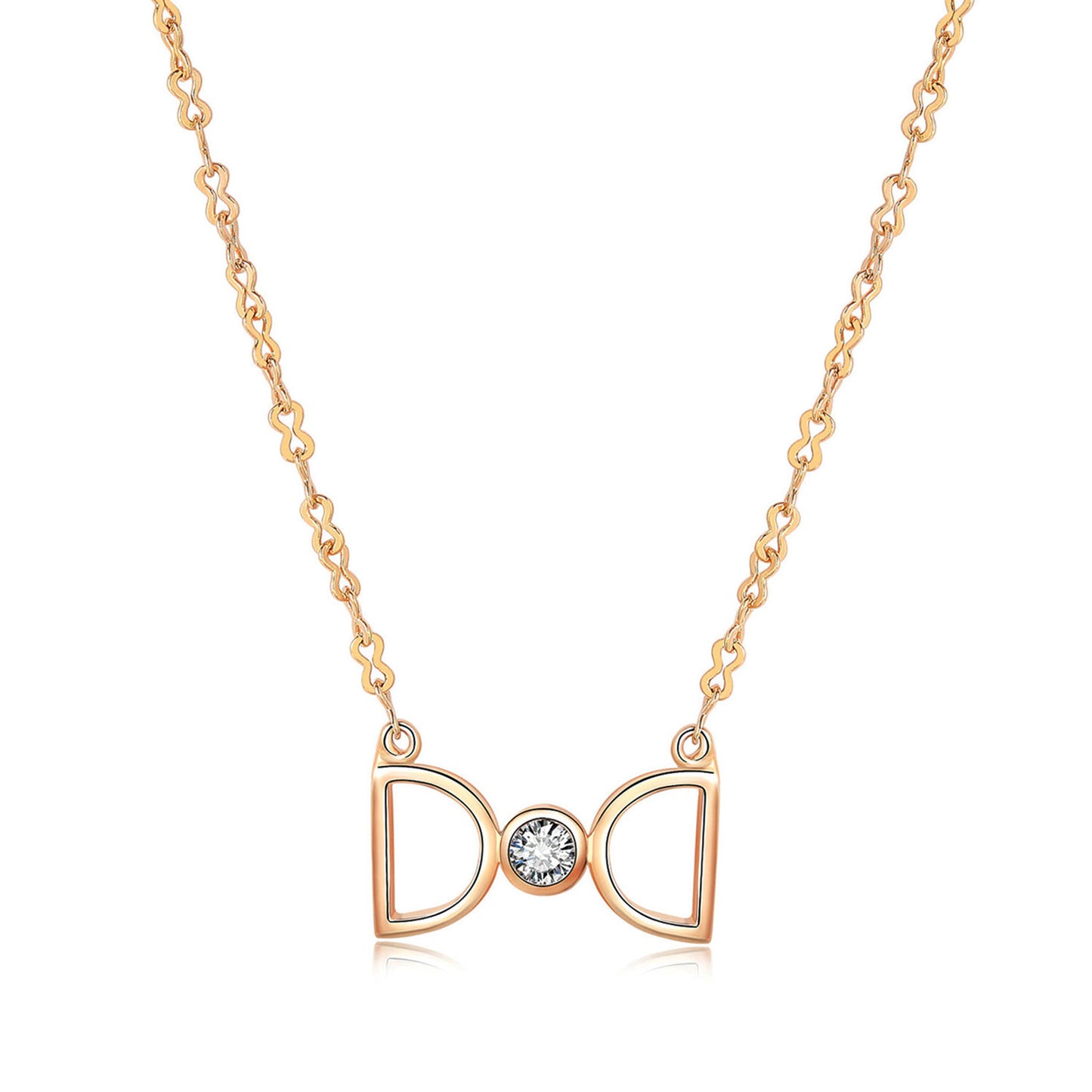 Duo D Necklace