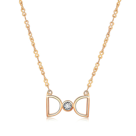 Duo D Necklace