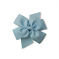 Ribbon Bow Hair Clip (Baby Blue)