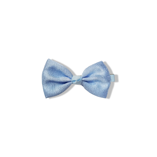 Sweet Bow Hair Clip (Blue)