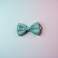 Sweet Bow Hair Clip (Aquamarine)