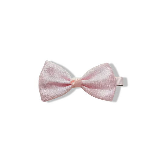 Girls Hair Sweet Bow Clip (Baby Pink)
