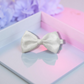 Sweet Bow Hair Clip (Pearl White)