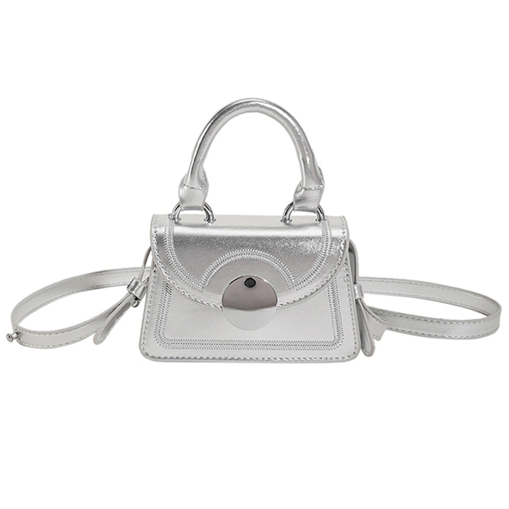 Little Lady Mini Handle Bag (Silver)