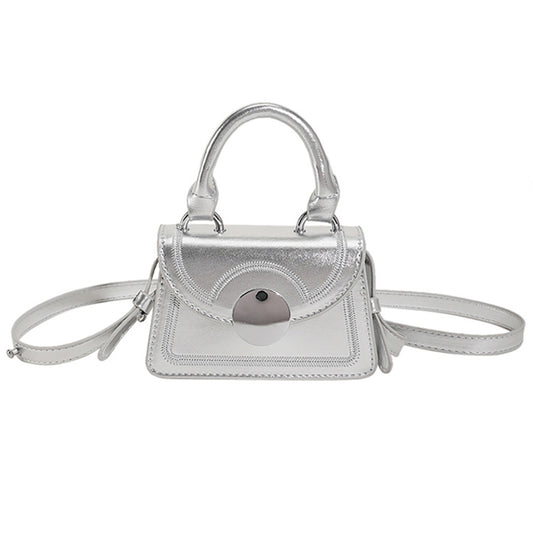 Little Lady Mini Handle Bag (Silver)