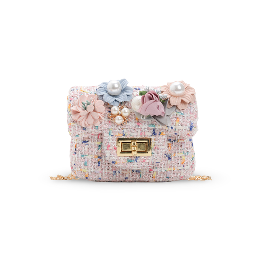 Blossom Tweed Mini Bag