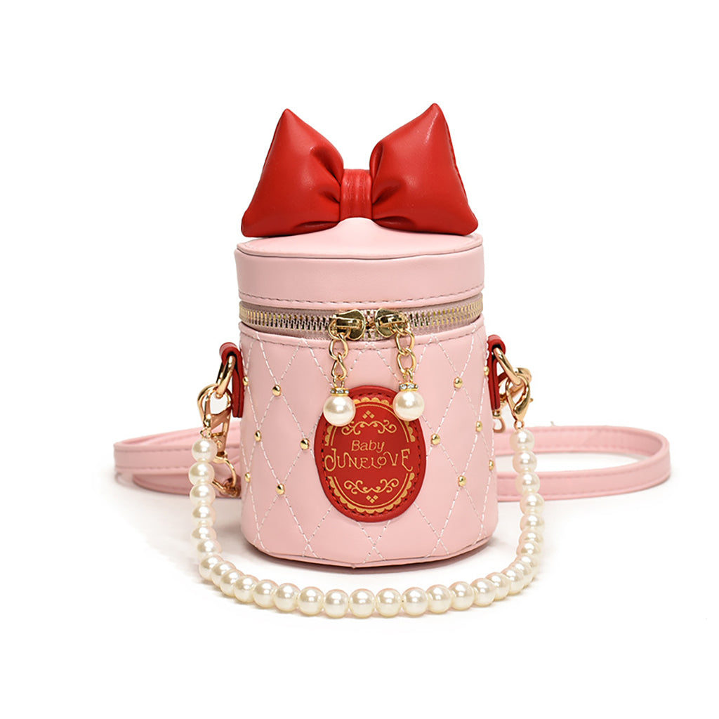 Snow Princess Bow Mini Bag (Pink/Red)