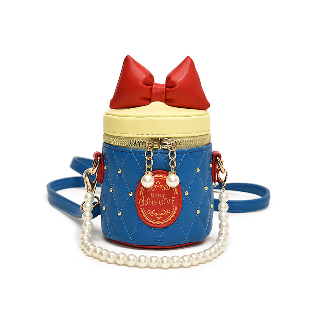 Snow Princess Bow Mini Bag (Red/Blue)