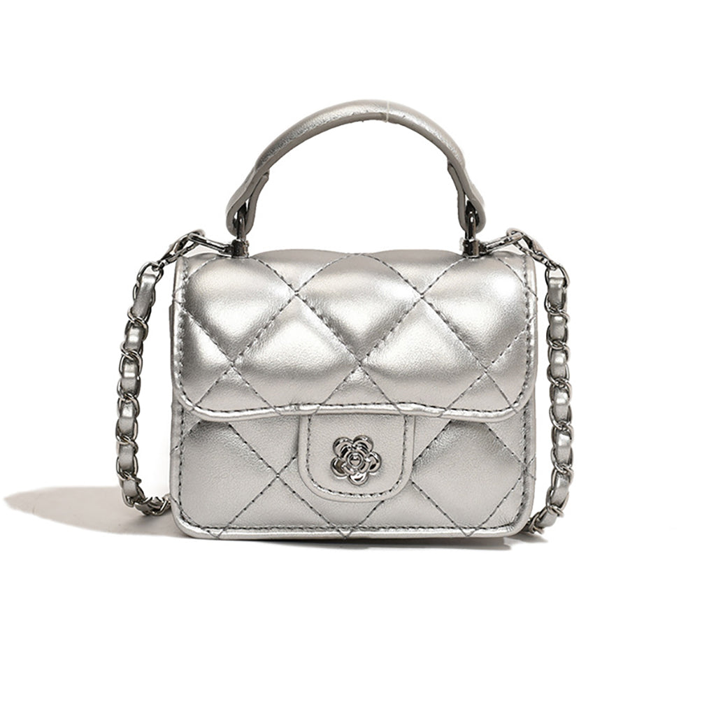 Coco Mini Handle Bag (Sliver)