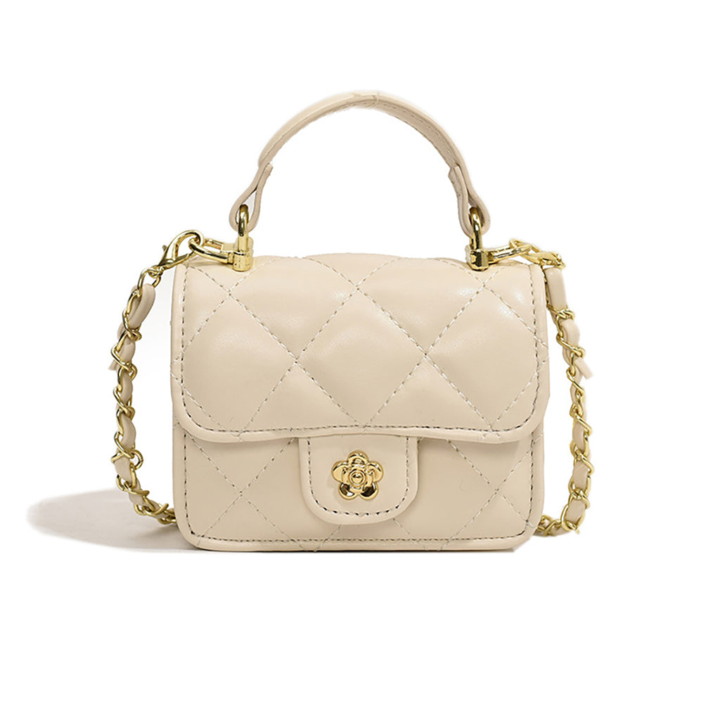Coco Mini Handle Bag (White)