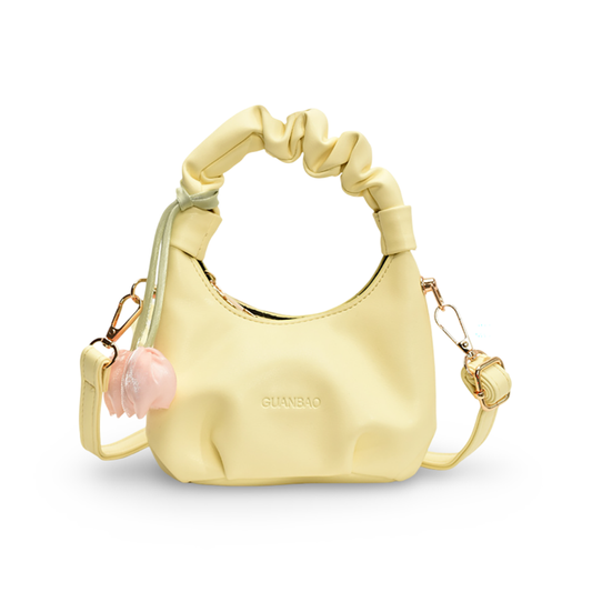 Pastel Blossom Mini Bag (Buttercream)