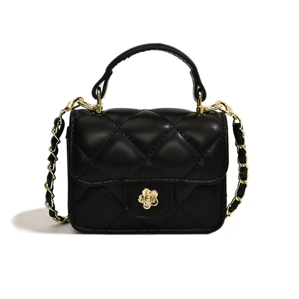 Coco Mini Handle Bag (Black)