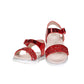 Girls Open-Toe Sandals in Red