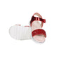 Girls Open-Toe Sandals in Red
