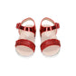 Girls Open-Toe Sandals in Red