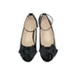 Ballet Flat Shoes in Black (Large)