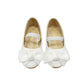 Girls Ballet Flat Shoes in White