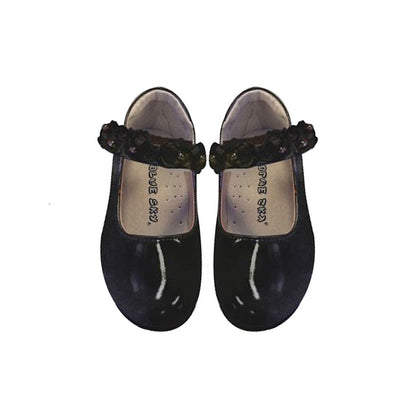 Girls Heel Shoes in Black